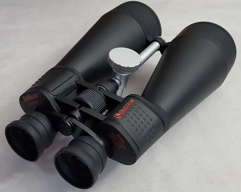 Celestron 20x80 binoculars flat view