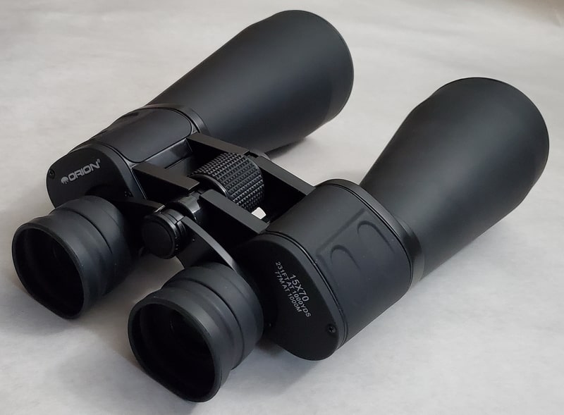 Orion 15x70 Astronomy Binoculars with Tripod Adapter (Black