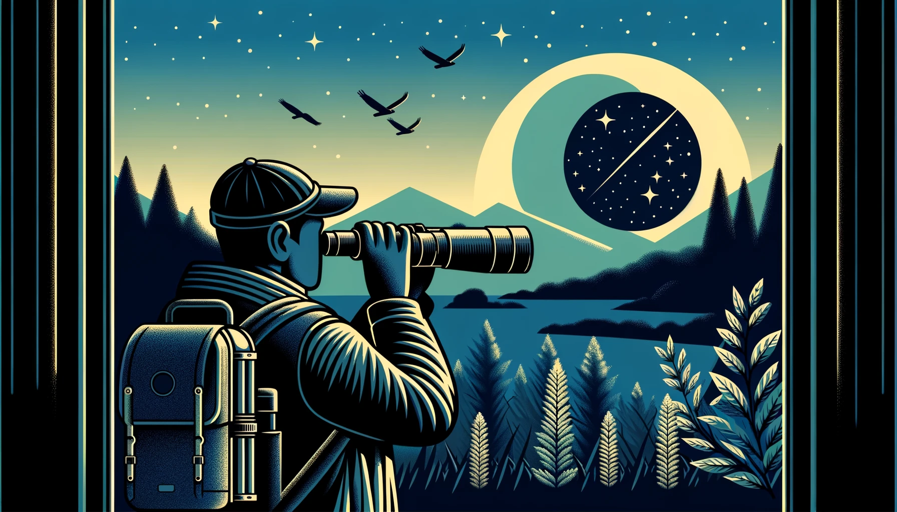 Featured image for an in depth review of the Celestron Skymaster DX 8x56mm binoculars.